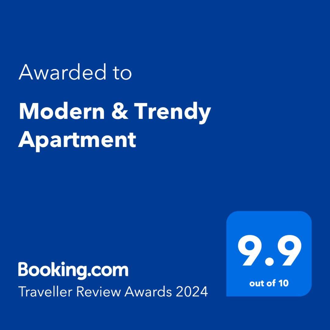 Modern & Trendy Apartment Skopje Bagian luar foto